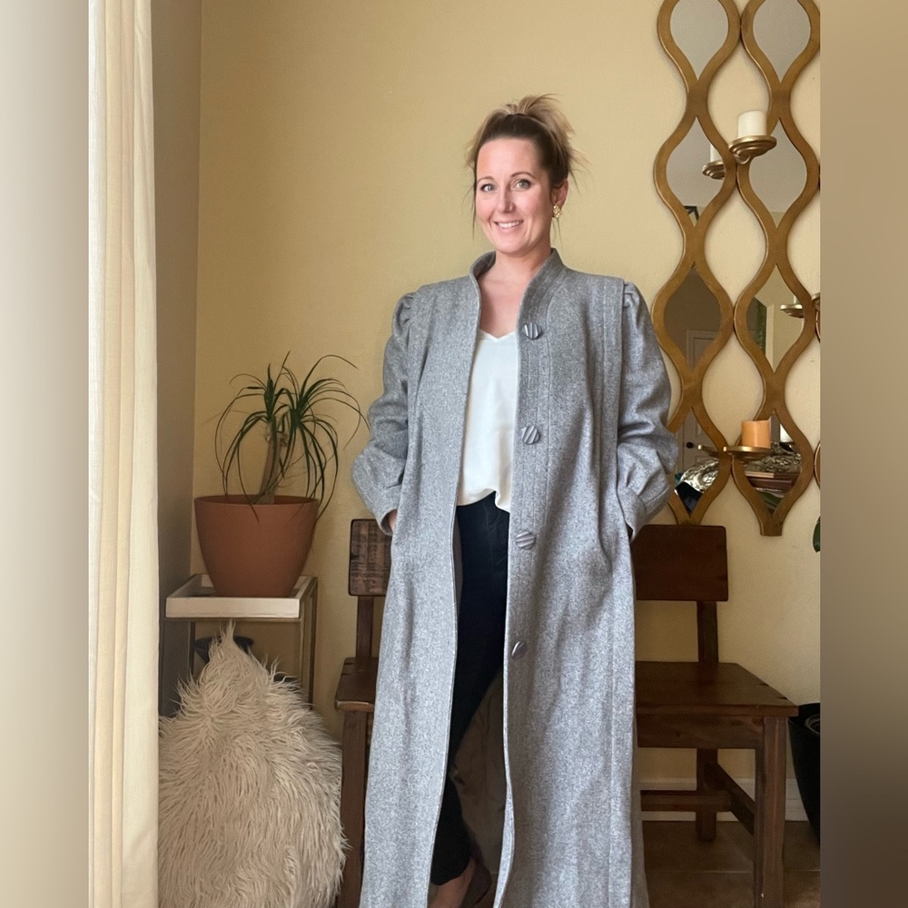 Retro | 80’s Youthcraft | Dillards | ILGWU | Made in USA Long | Heavy Coat